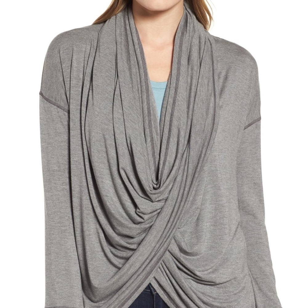 Off-Duty Long Convertible Cardigan